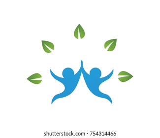 Health life logos 