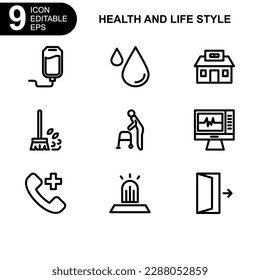 health and life style icon or logo isolated sign symbol vector illustration - high quality black style vector icons