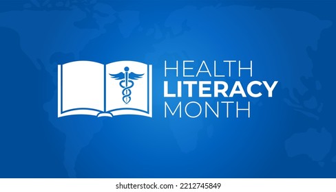 Health Literacy Month Background Illustration