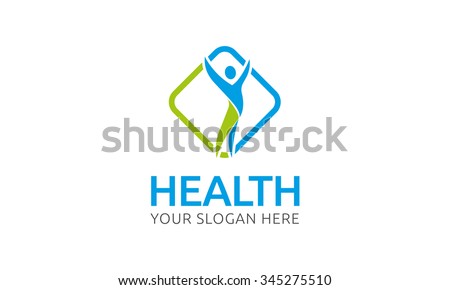 Health Logo Stock Vector (Royalty Free) 345275510 - Shutterstock