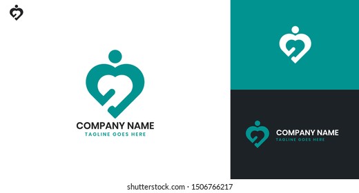Health logo - All elements on this template are editable with vector software, suitable for Health Business / Industry.