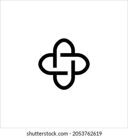 health logo in black color