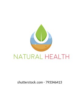 Health Logo Design Stock Vector (Royalty Free) 793346413