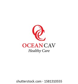 Health logo design vector template