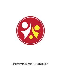 Health logo design vector template