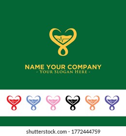 Health logo design vector template