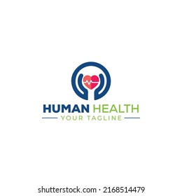 Logotipo de la salud, logotipo de la asistencia sanitaria, vector, logotipo de la salud humana, logotipo de la clínica