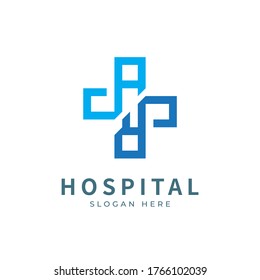 Health logo with initial letter AR, RA, A R logo designs concept. Medical health-care logo designs template.