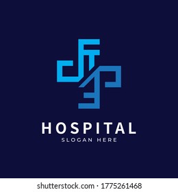 Health logo with initial letter KE, EK, E K logo designs concept. Medical health-care logo designs template.