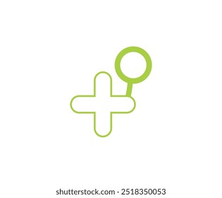 health logo, medical logo template design