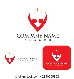 Health  logo sign illustration vector design