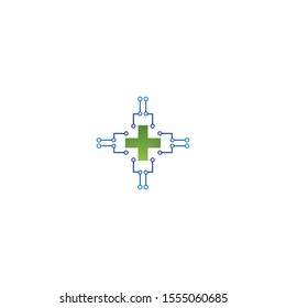 Health logo template icon design