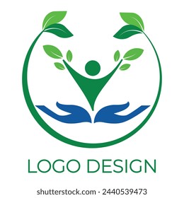 Health Logo Template, people Health Care Logo, Medical clinic Emblem, Healthy Idea logo design inspiration