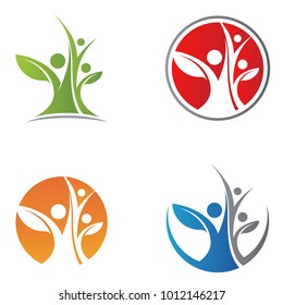 Health Logo Template Vector Icon