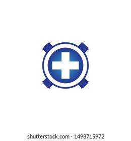 Health logo template vector icon design