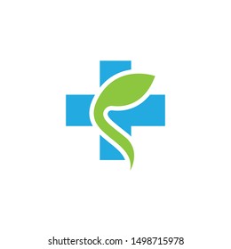 Health logo template vector icon design