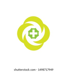 Health logo template vector icon design