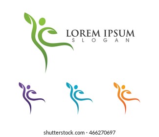 Health Logo Template vector icon