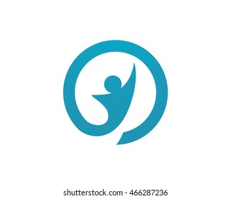 Health Logo Template vector icon