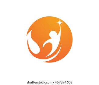 Health Logo Template vector icon design