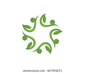 Health Logo Template vector icon design