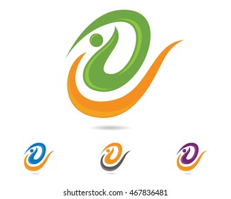 Health Logo Template vector icon design
