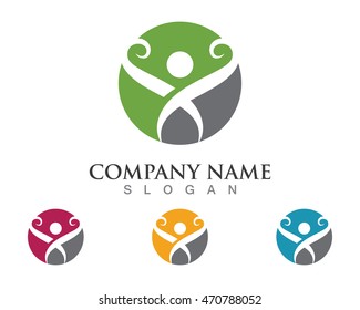 Health Logo Template vector icon design