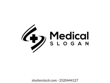 Health logo vector design. Medical Cross logo. Medical health care icon