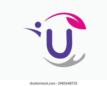 Health logo vector with a sleek, soothing design. Highlights your commitment to patient care and well-being. Perfect for medical practices, health organizations, and fitness centers U