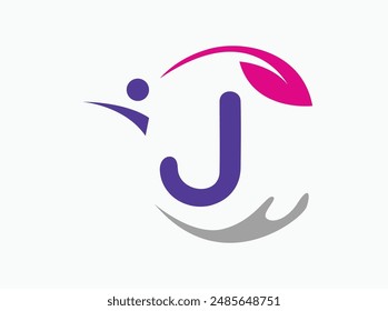 Health logo vector with a sleek, soothing design. Highlights your commitment to patient care and well-being. Perfect for medical practices, health organizations, and fitness centers J