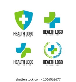 Health Logo Vector Template Design Illustration