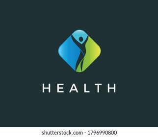 health logo vector template icon