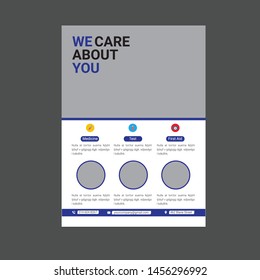 Health Medical Care - Brochure Template, Clean Business Flyer Template, Health Medical Care - Corporate Flyer, Health & Beauty - Promotion Flyer