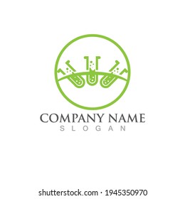 Health Medical Lab Logo template vector illustration