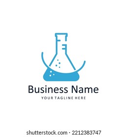 Health Medical Lab Logo template vector illustration
