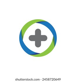 Health Medical Lab Logo template vector illustration