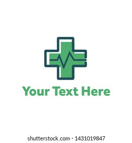 health medical logo creative illustration vector of graphic , health medical logo illustration vector , vector of medical health logo illustration for logo identity and business
