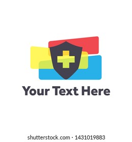 health medical logo creative illustration vector of graphic , health medical logo illustration vector , vector of medical health logo illustration for logo identity and business