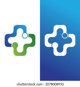 health medical logo design vector template
