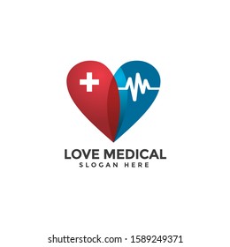 Health Medical Logo Icon Vector Template Illustration