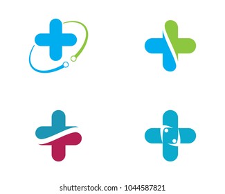 Health Medical Logo template vector illustration design