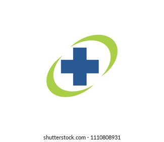 Health Medical Logo template vector illustration design
