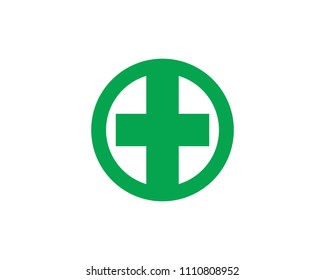 Health Medical Logo template vector illustration design
