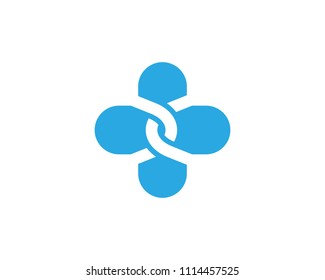 Health Medical Logo template vector illustration design