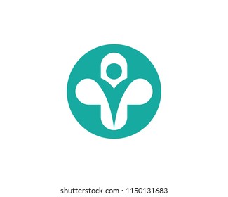 Health Medical Logo template vector illustration design