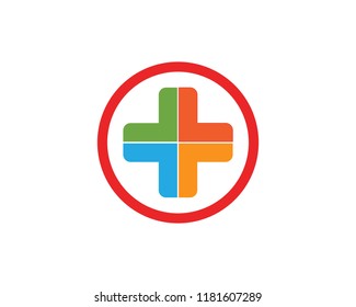 Health Medical Logo template vector illustration design