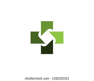 Health Medical Logo template vector illustration design
