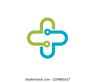 Health Medical Logo template vector illustration design