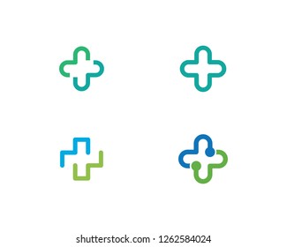 Health Medical Logo template vector illustration design