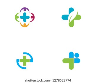 Health Medical Logo template vector illustration design